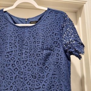 BOGO Ann Taylor Blue Lace Dress